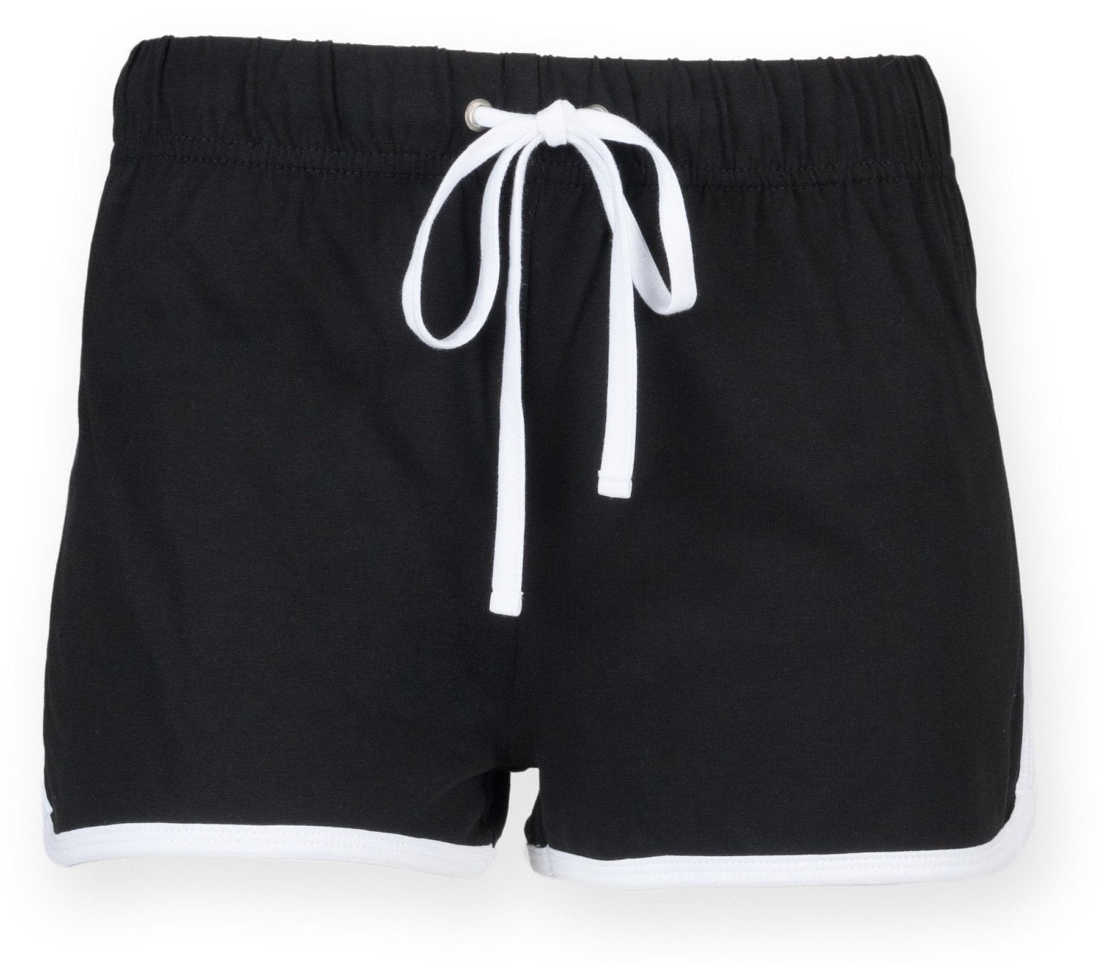 Short rétro enfant  — coloris Black / White #Couleur_Black-/-White