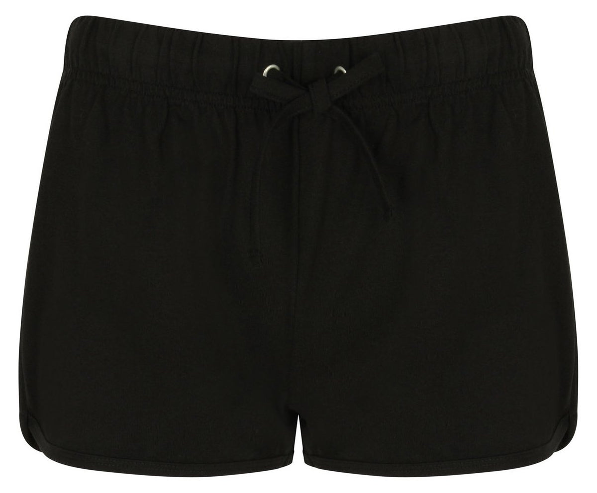 Short rétro femme — coloris Black / Black #Couleur_Black-/-Black