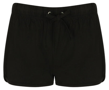 Short rétro femme — coloris Black / Black #Couleur_Black-/-Black