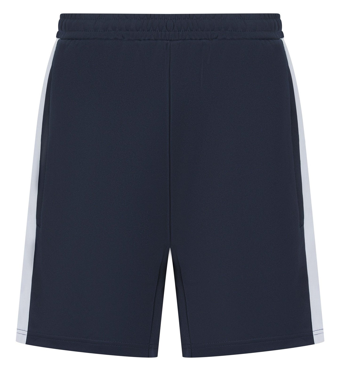 Short sport homme contrasté 250 g/m²  — coloris Navy / White #Couleur_Navy-/-White