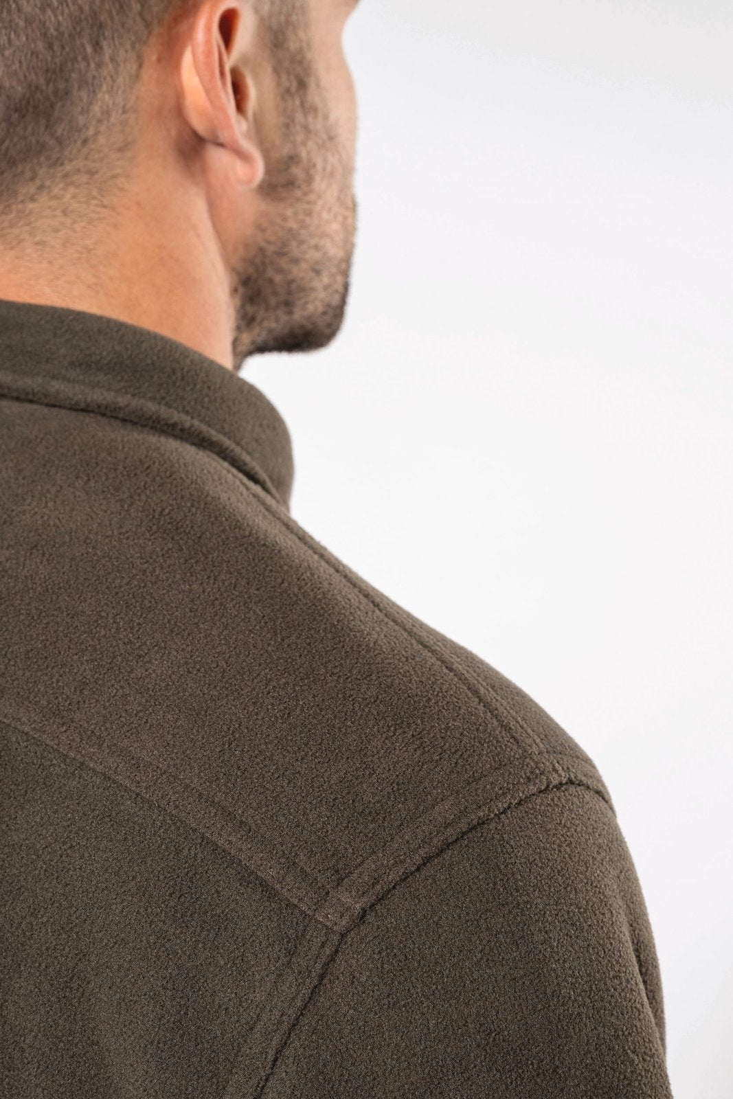 Surchemise polaire doublée sherpa polaire homme