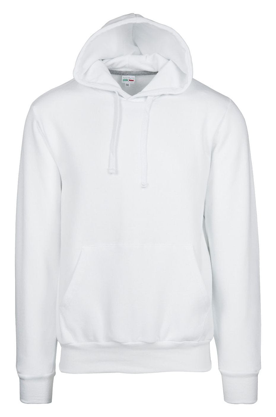 Sweat à capuche classique made in Europe — coloris White #Couleur_White