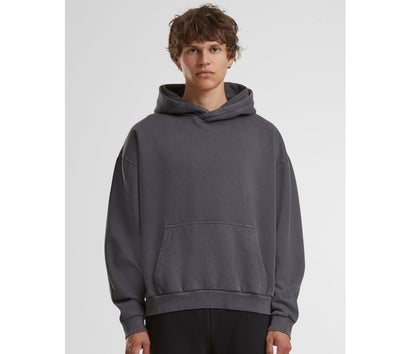 Sweat à capuche lourd délavé 330 g/m² 