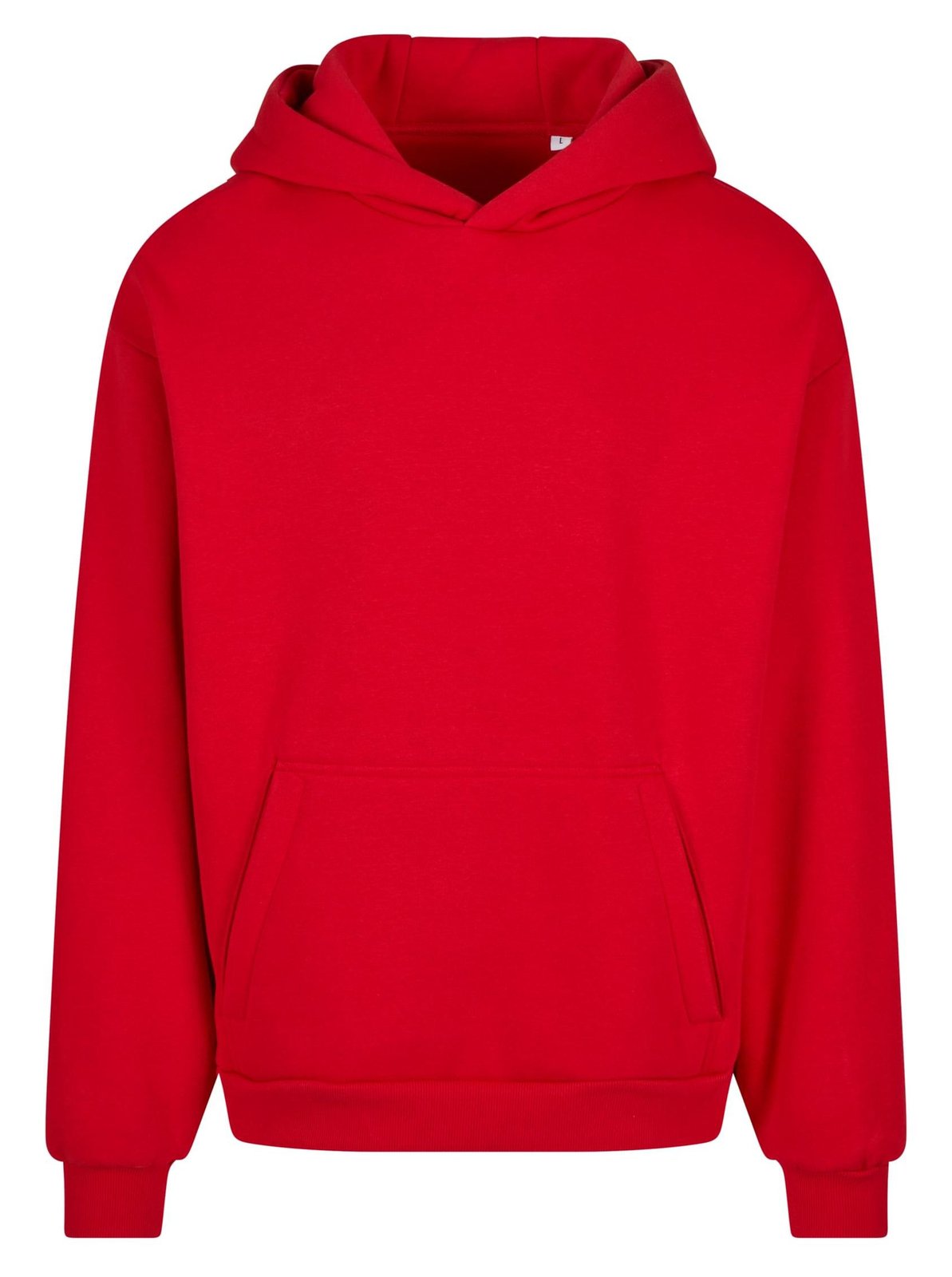 Sweat à capuche oversize 330 g/m² — coloris City Red #Couleur_City-Red