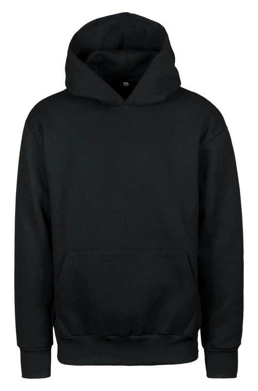 Sweat à capuche oversize made in Europe — coloris Black #Couleur_Black
