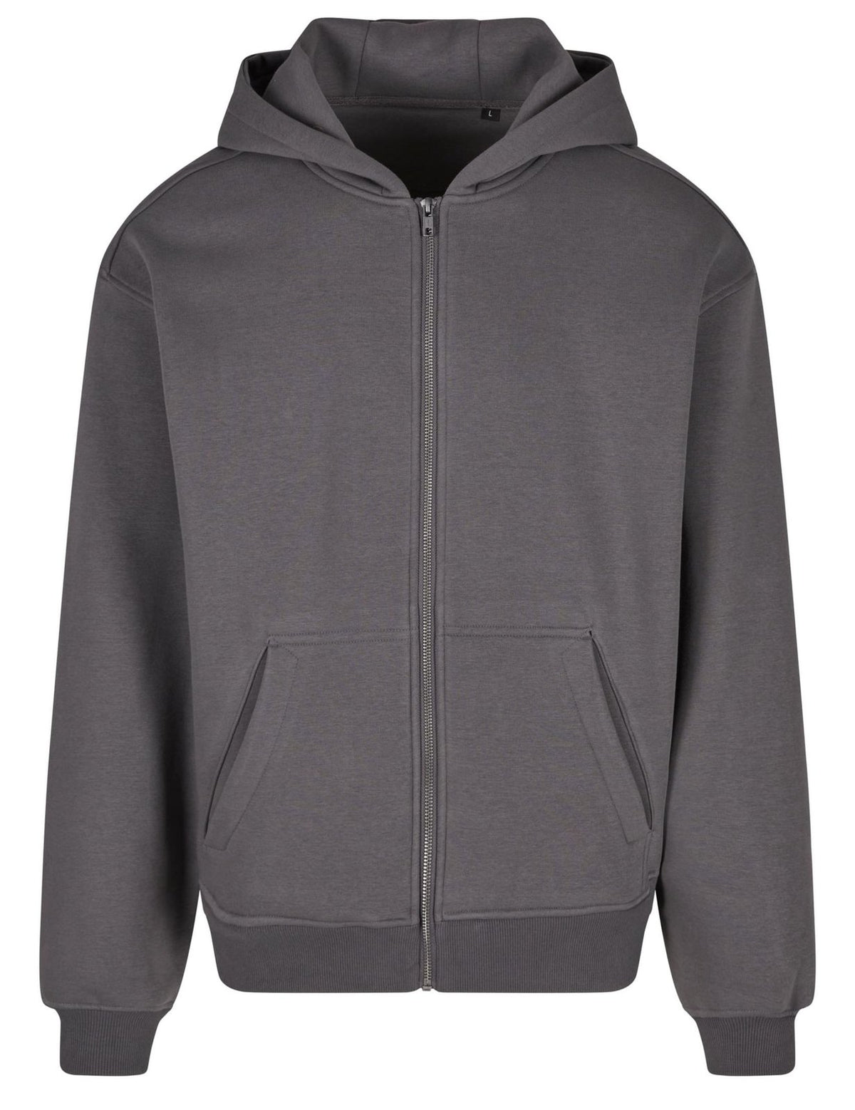 Sweat à capuche zippé ample 330 g/m²  — coloris Magnet #Couleur_Magnet