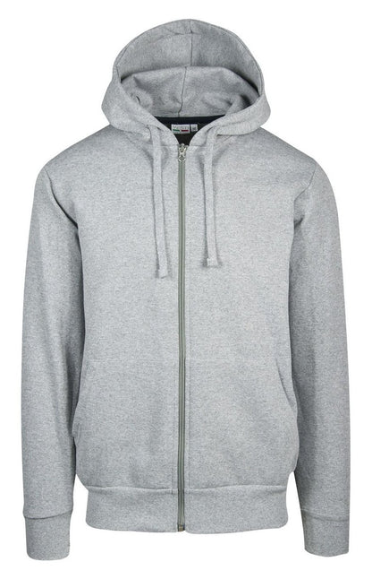 Sweat à capuche zippée classique made in Europe — coloris Ash #Couleur_Ash