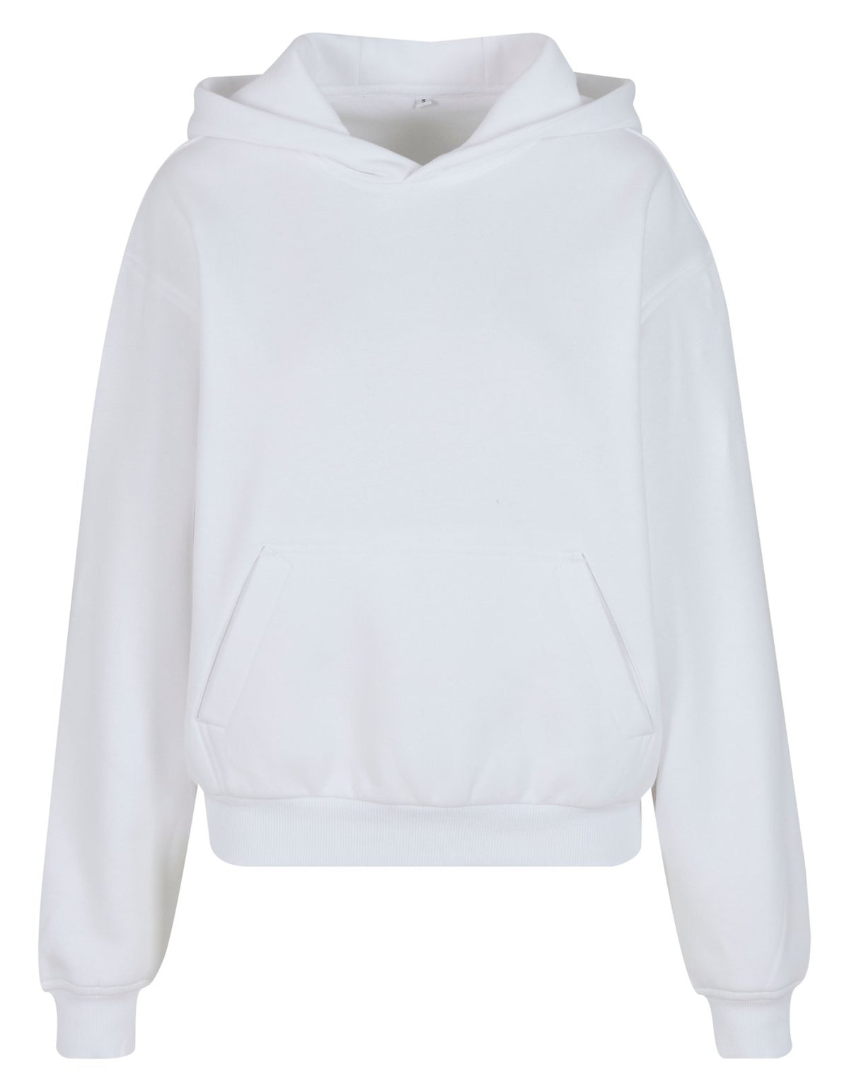 Sweat capuche ample pour femme 300 g/m² — BUILD YOUR BRAND LADIES LOOSE FIT HOODY — coloris White #Couleur_White
