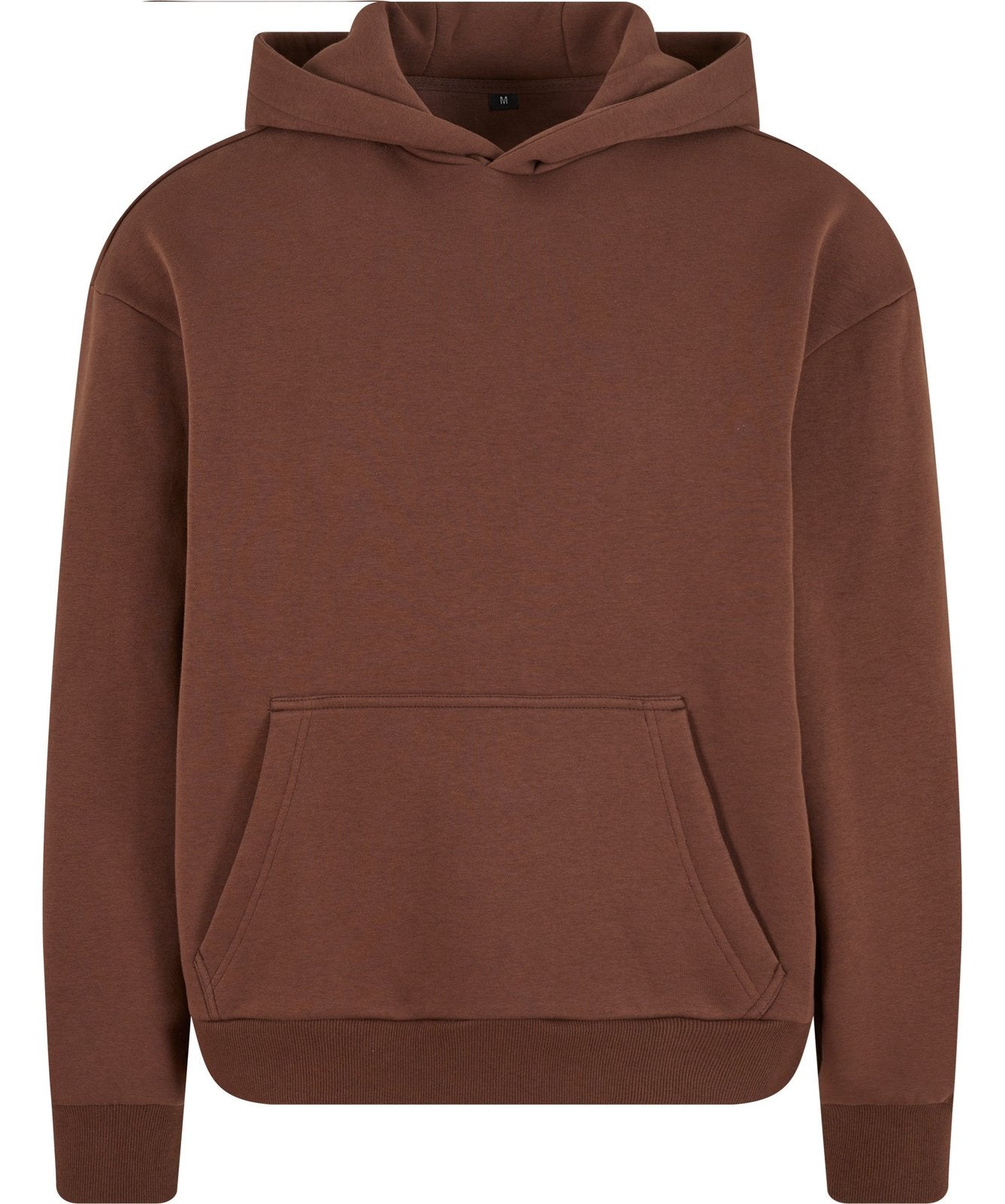 Sweat capuche au toucher doux 330 g/m² — BUILD YOUR BRAND FLUFFY HOODY — coloris Chocolate Brown #Couleur_Chocolate-Brown