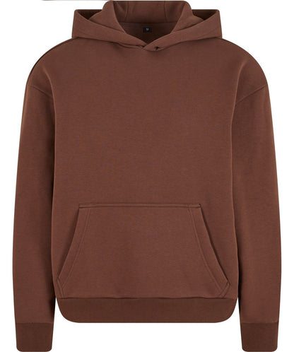 Sweat capuche au toucher doux 330 g/m² — BUILD YOUR BRAND FLUFFY HOODY — coloris Chocolate Brown #Couleur_Chocolate-Brown