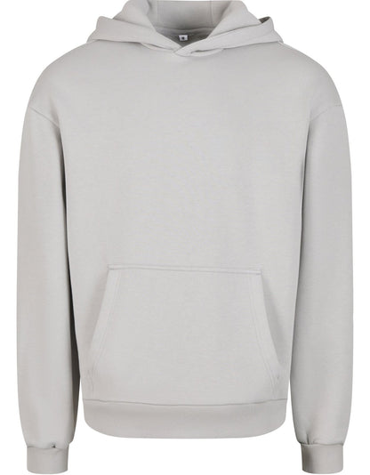 Sweat capuche au toucher doux 330 g/m² — BUILD YOUR BRAND FLUFFY HOODY — coloris Light Asphalt #Couleur_Light-Asphalt