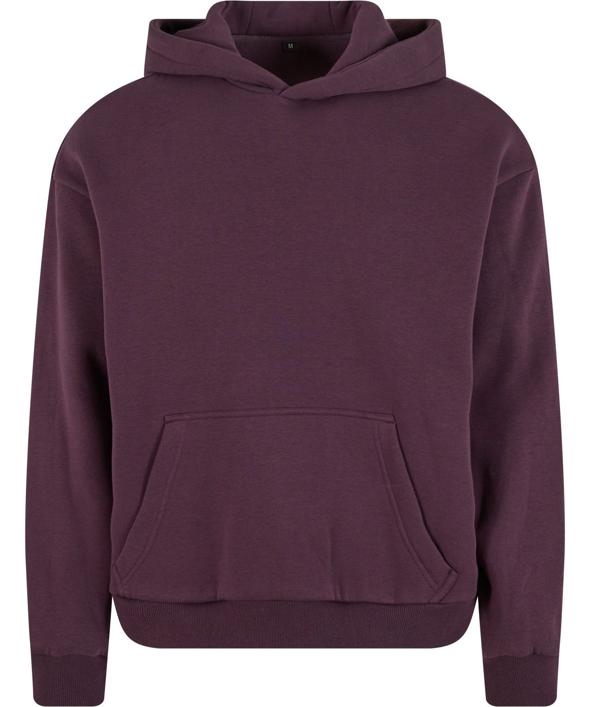 Sweat capuche au toucher doux 330 g/m² — BUILD YOUR BRAND FLUFFY HOODY — coloris Plum Purple #Couleur_Plum-Purple