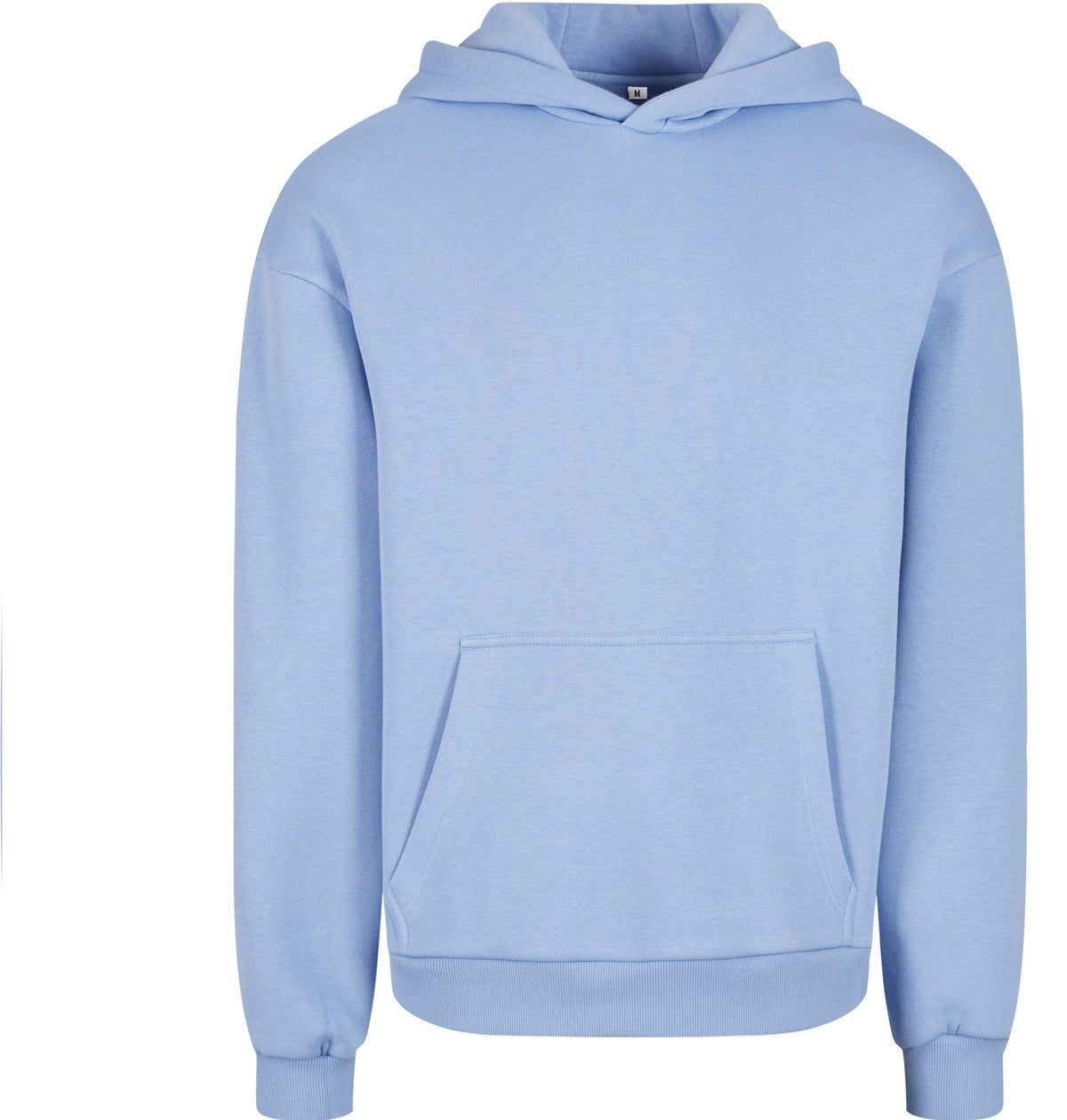 Sweat capuche au toucher doux 330 g/m² — BUILD YOUR BRAND FLUFFY HOODY — coloris Powder Blue #Couleur_Powder-Blue