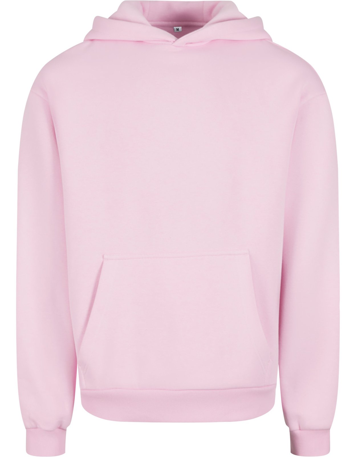 Sweat capuche au toucher doux 330 g/m² — BUILD YOUR BRAND FLUFFY HOODY — coloris Soft Pink #Couleur_Soft-Pink