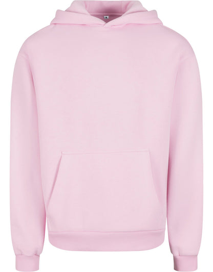 Sweat capuche au toucher doux 330 g/m² — BUILD YOUR BRAND FLUFFY HOODY — coloris Soft Pink #Couleur_Soft-Pink