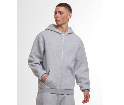 Sweat capuche zippé ample 300 g/m² 
