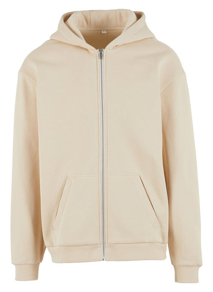 Sweat capuche zippé ample 300 g/m²  — coloris Sand #Couleur_Sand