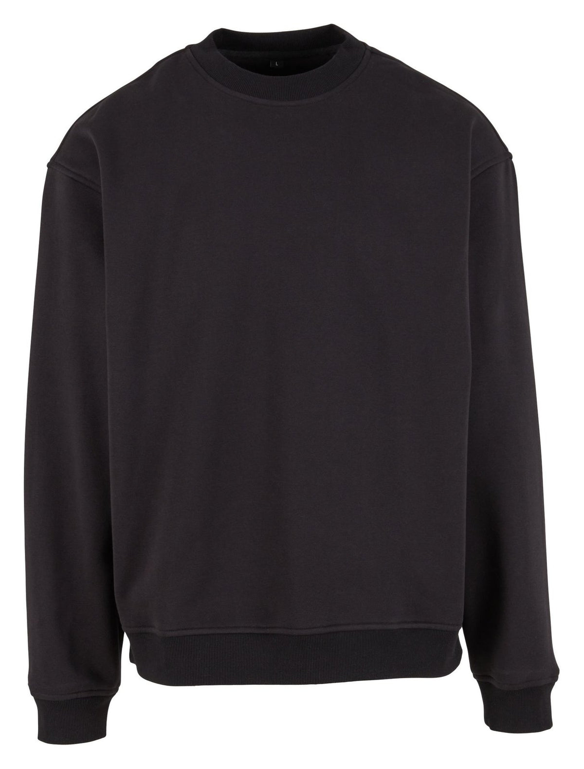 Sweat col rond ample 300 g/m²  — coloris Black #Couleur_Black