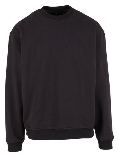 Sweat col rond ample 300 g/m²  — coloris Black #Couleur_Black