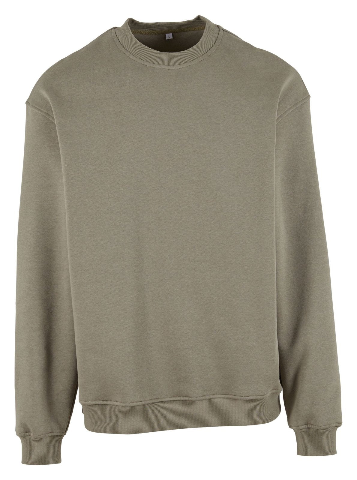 Sweat col rond ample 300 g/m²  — coloris Pale Olive #Couleur_Pale-Olive