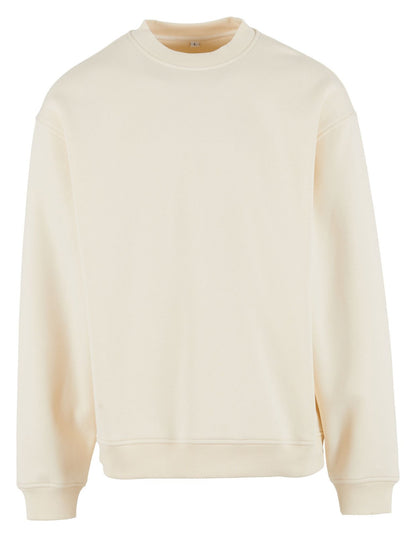 Sweat col rond ample 300 g/m²  — coloris White Sand #Couleur_White-Sand
