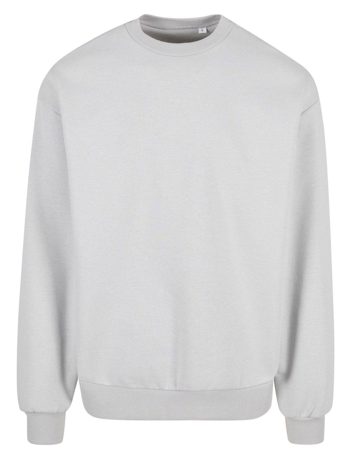 Sweat col rond oversize 330 g/m²  — coloris Light Asphalt #Couleur_Light-Asphalt