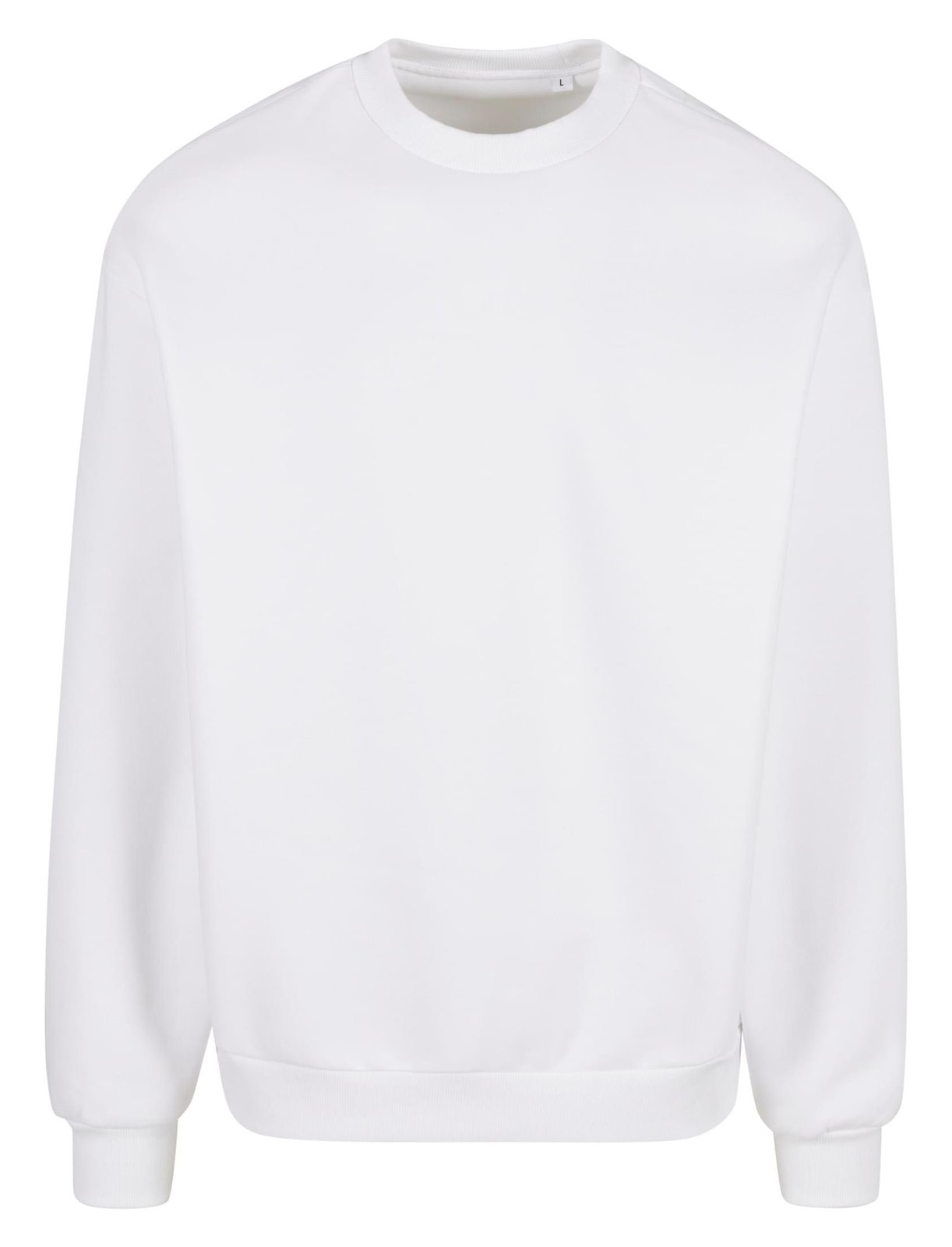 Sweat col rond oversize 330 g/m²  — coloris White #Couleur_White
