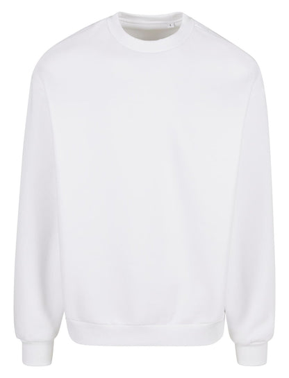 Sweat col rond oversize 330 g/m²  — coloris White #Couleur_White