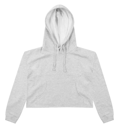 Sweat court femme  — coloris Heather Grey #Couleur_Heather-Grey