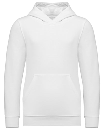 Sweat-shirt à capuche enfant — coloris White #Couleur_White