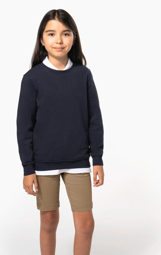 Sweat-shirt col rond enfant