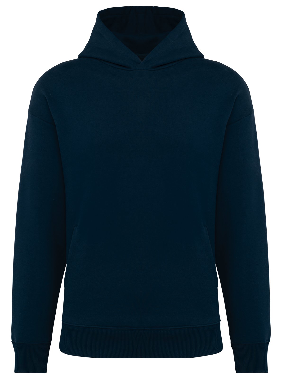 Sweat-shirt écoresponsable à capuche oversize unisexe — coloris Navy Blue #Couleur_Navy-Blue