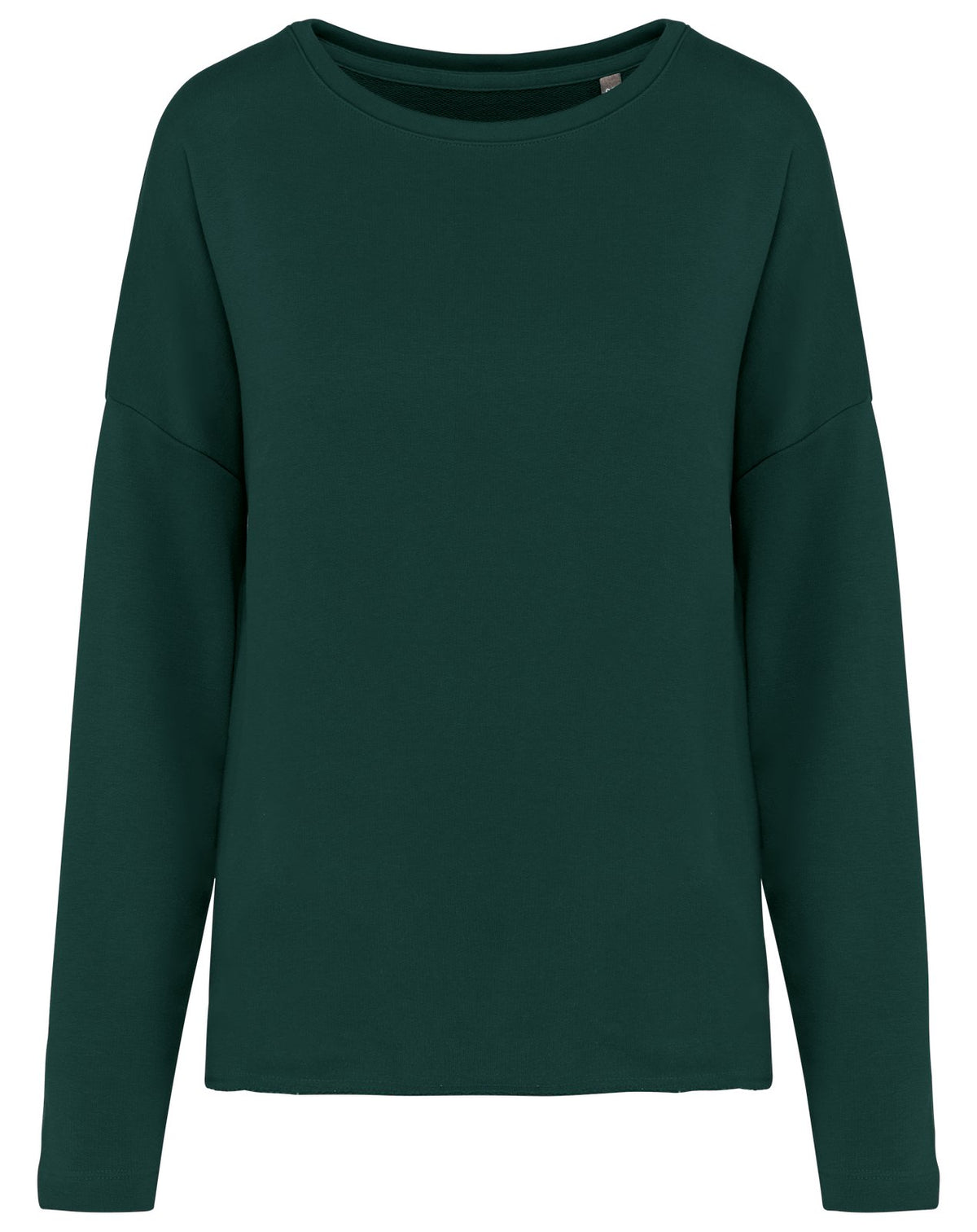 Sweat-shirt femme loose  — coloris Amazon Green #Couleur_Amazon-Green