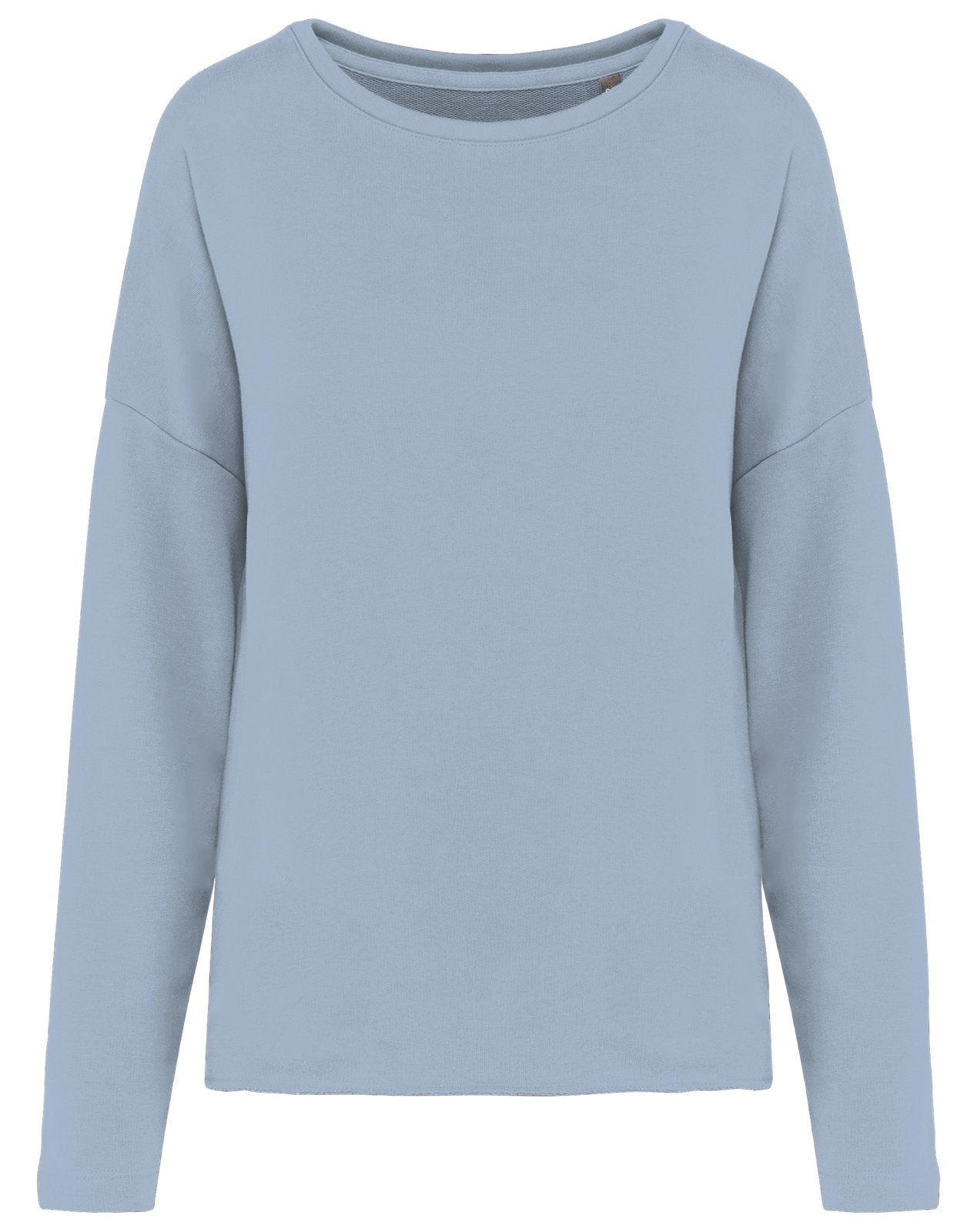 Sweat-shirt femme loose  — coloris Aquamarine #Couleur_Aquamarine