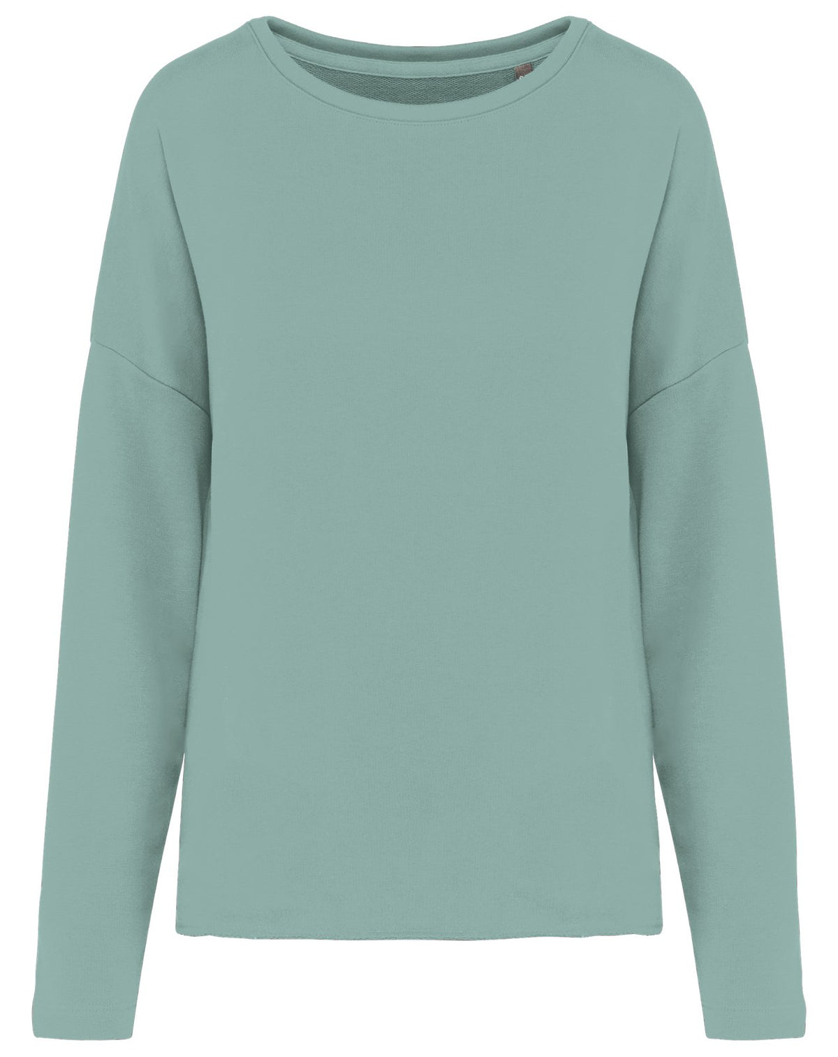 Sweat-shirt femme loose  — coloris Sage #Couleur_Sage