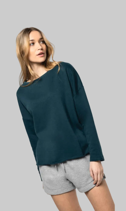 Sweat-shirt femme loose 