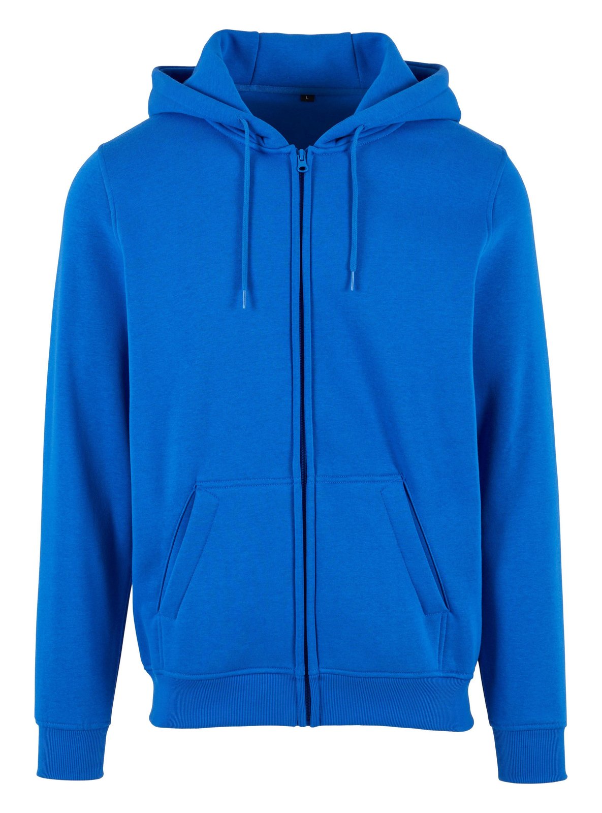 Sweat zippé capuche lourd 300 g/m²  — coloris Intense Blue #Couleur_Intense-Blue
