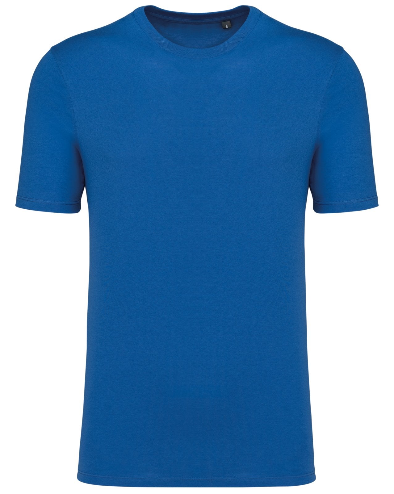 T-shirt col rond manches courtes unisexe made in Portugal — coloris Light Royal Blue #Couleur_Light-Royal-Blue