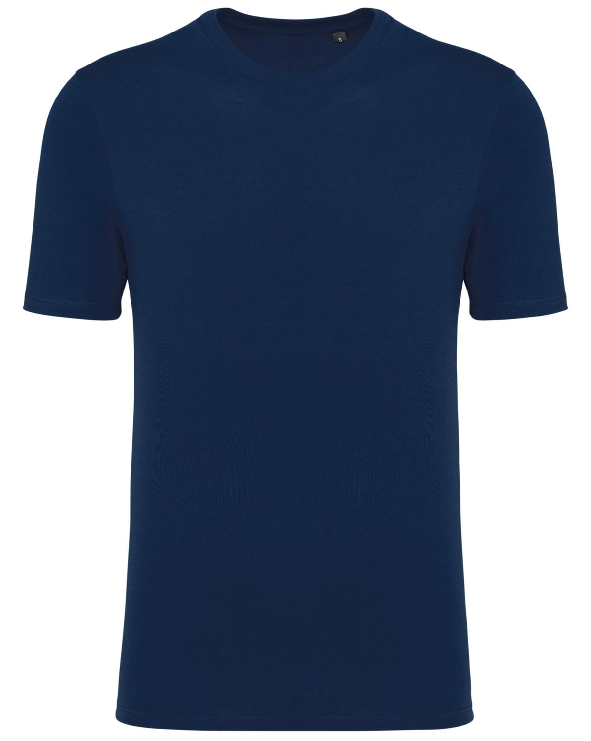 T-shirt col rond manches courtes unisexe made in Portugal — coloris Navy #Couleur_Navy