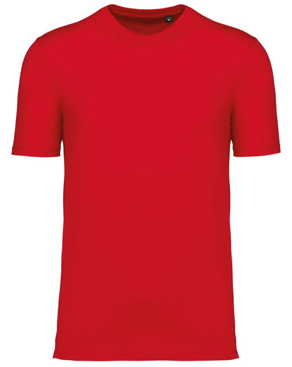 T-shirt col rond manches courtes unisexe made in Portugal — coloris Red #Couleur_Red