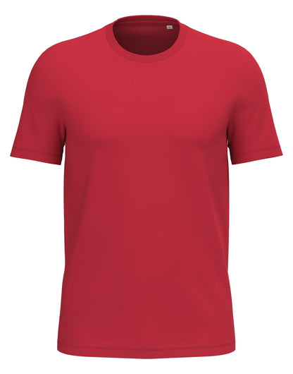 T-shirt écoresponsable unisexe 180 g/m² made in Portugal  — coloris Poppy Red #Couleur_Poppy-Red