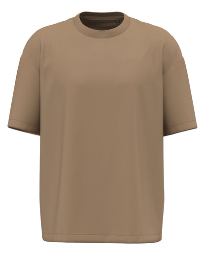 T-shirt unisexe oversize  — coloris Camel #Couleur_Camel
