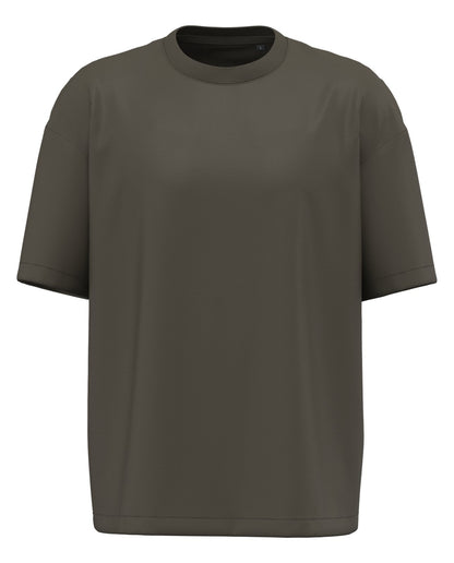 T-shirt unisexe oversize  — coloris Khaki #Couleur_Khaki