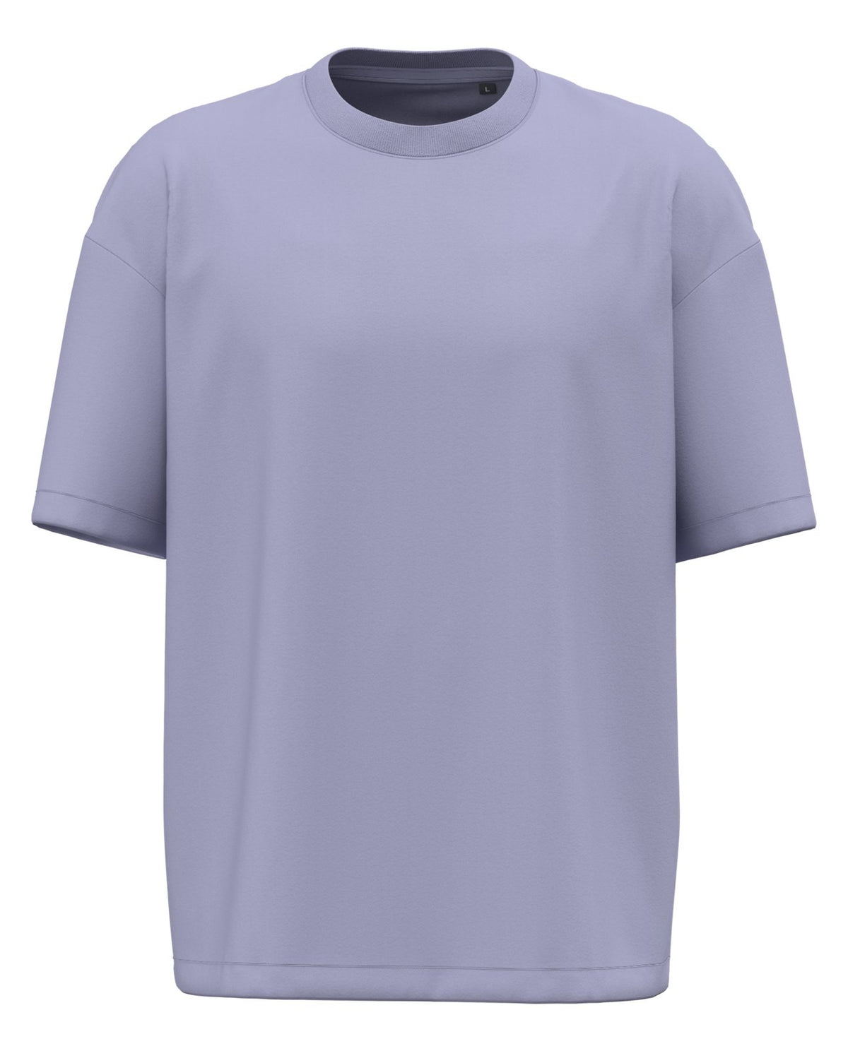 T-shirt unisexe oversize  — coloris Light Violet #Couleur_Light-Violet
