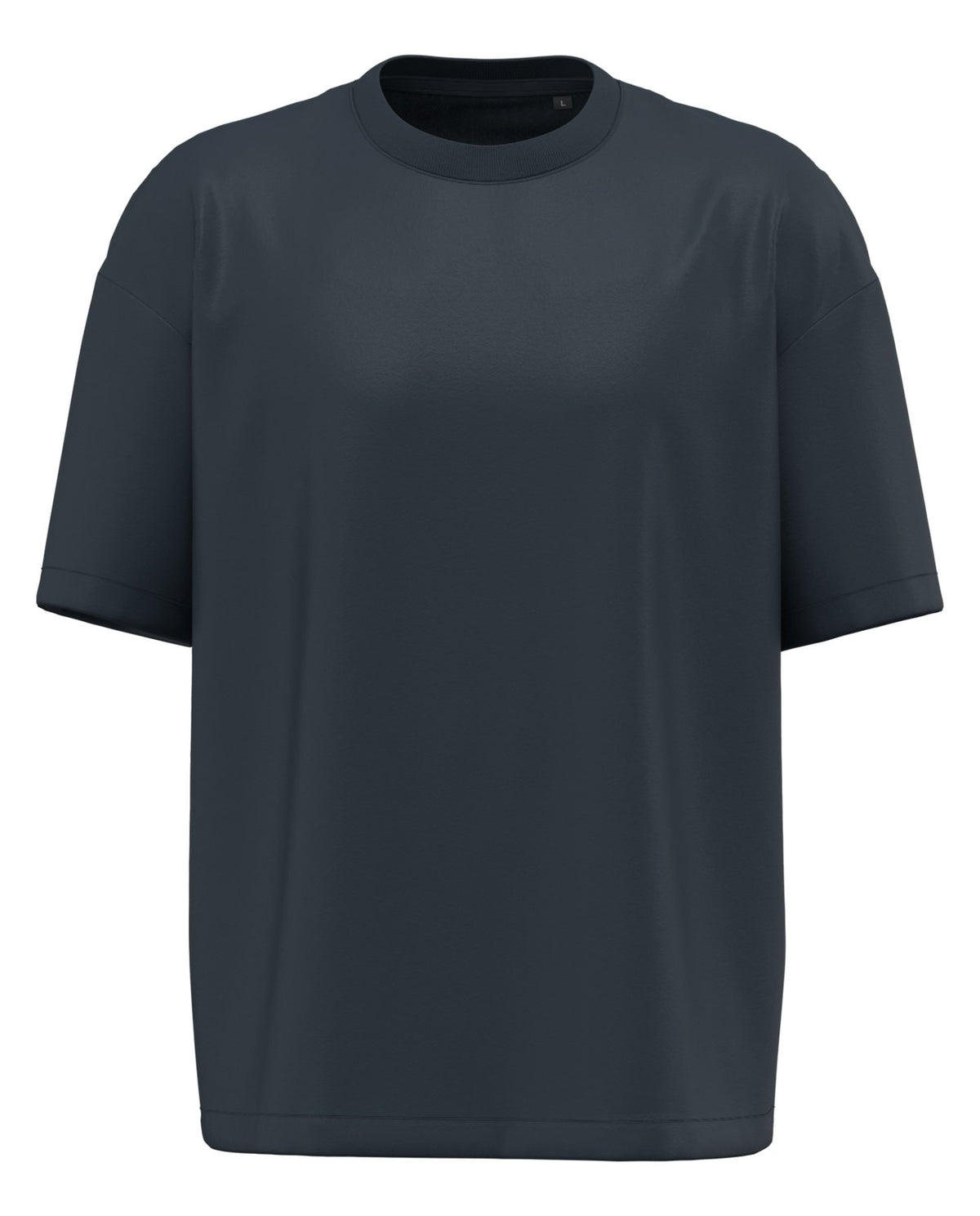 T-shirt unisexe oversize  — coloris Navy #Couleur_Navy