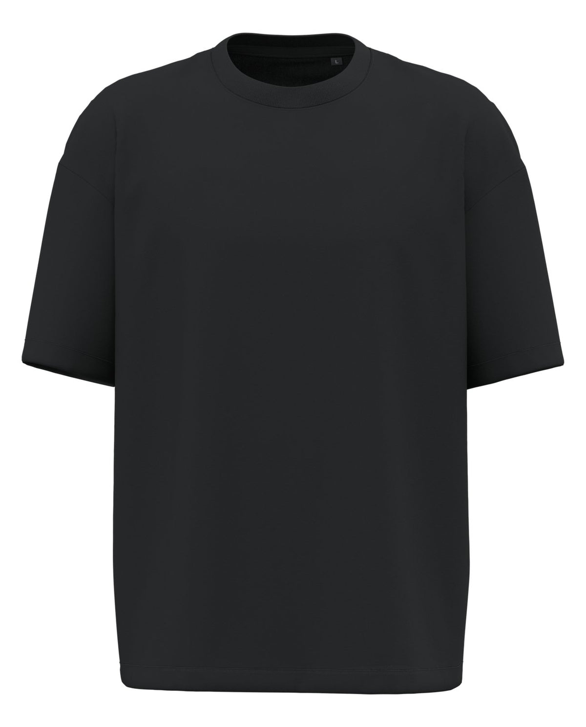T-shirt unisexe oversize  — coloris Noir #Couleur_Noir