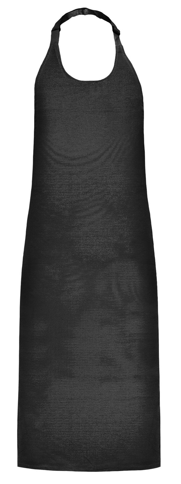 Tablier à bavette 100% coton  — coloris Black #Couleur_Black