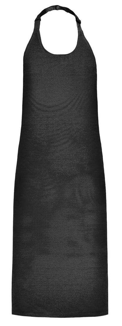 Tablier à bavette 100% coton  — coloris Black #Couleur_Black