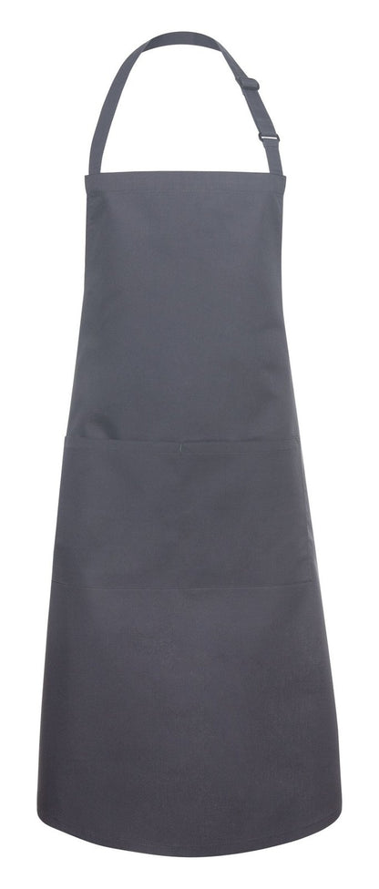 Tablier à bavette avec boucle et poche — coloris Anthracite #Couleur_Anthracite