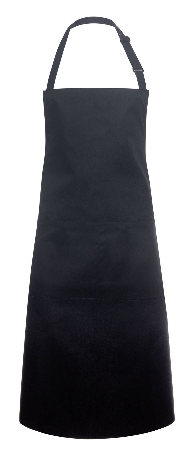 Tablier à bavette avec boucle et poche — coloris Black #Couleur_Black